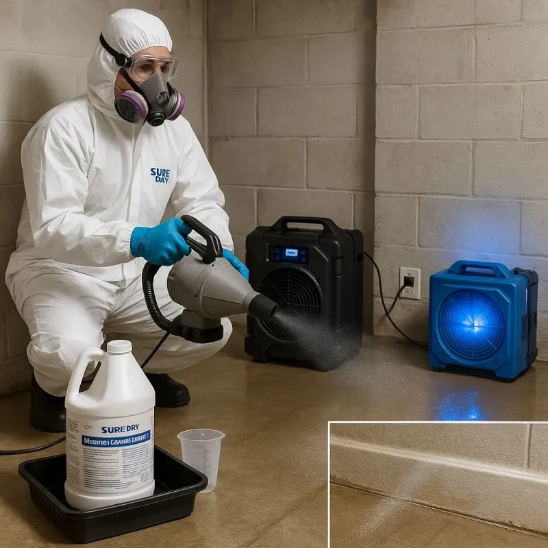Sanitization and Odor Removal process in West Chester, PA