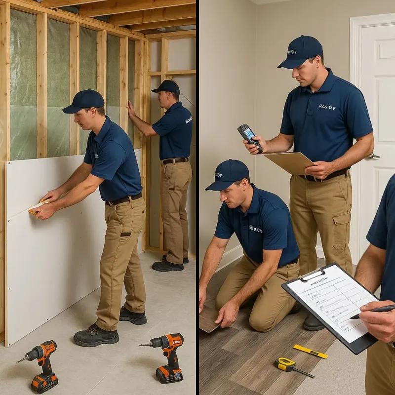 Repairs and Reconstruction process in West Chester, PA