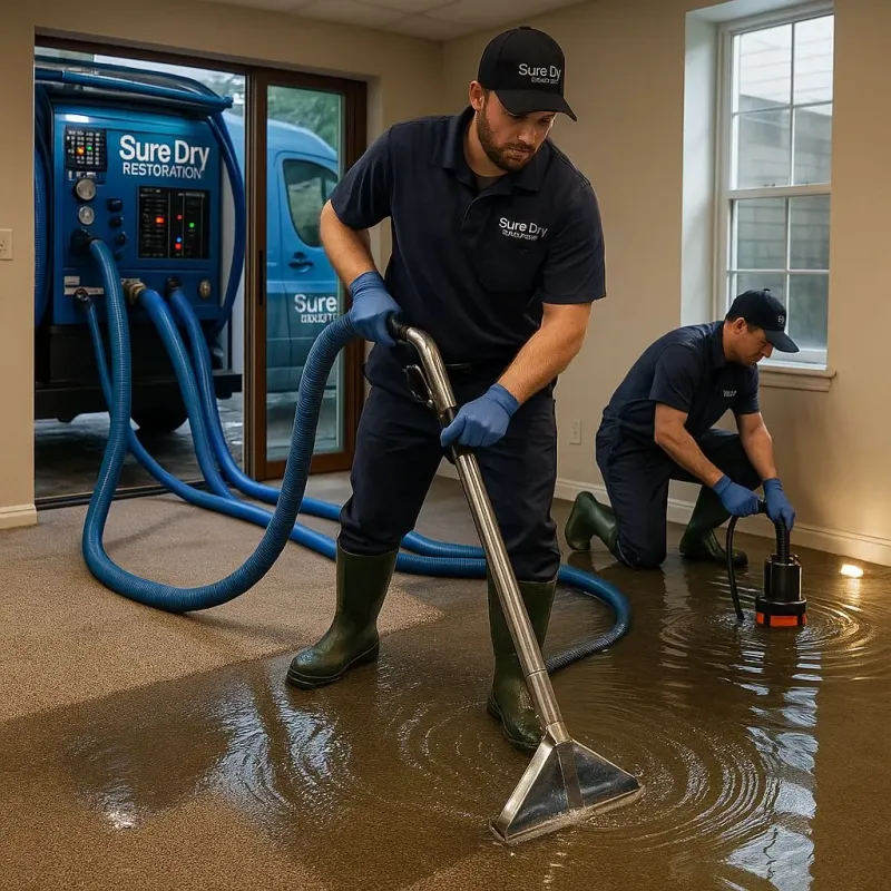Water Extraction and Removal process in West Chester, PA